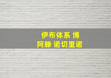 伊布体系 博阿滕 诺切里诺